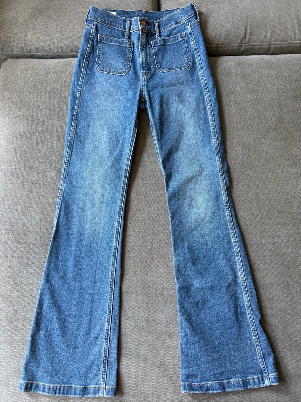 Gap Vintage 70s High Rise Flare Jeans 26
